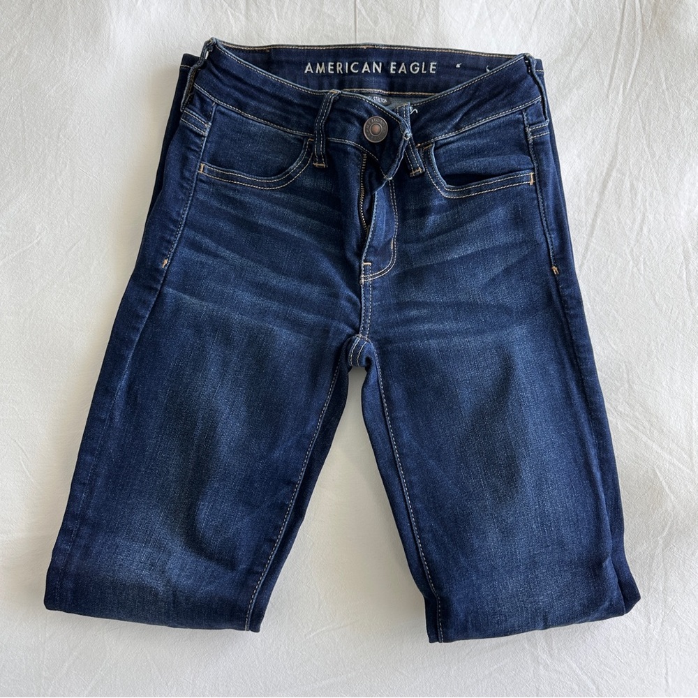 American Eagle Mid-Rise Skinny Jeggings